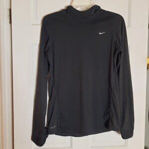 Nike Running Top Black Long Sleeve Tee M